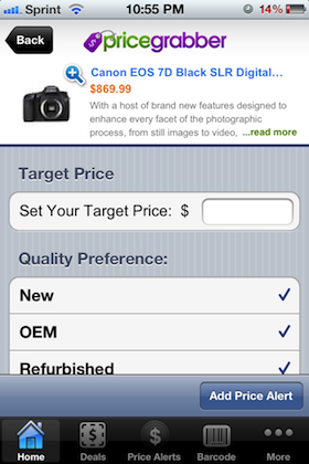 apper for iphone shopping