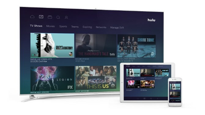 hulu pluss på forskjellige enheter