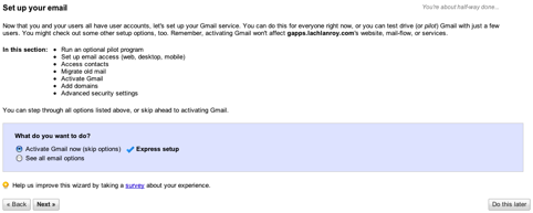 Google Apps Guide: Gratis e-post og mer på nettstedet ditt ggle page20image1440