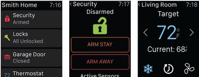 Alarm.com Smart Watch-apper