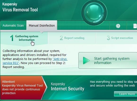 Kontroller PC-en din raskt og gratis med Kaspersky Virus Removal Tool scanner7