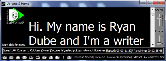 teleprompter programvare freeware