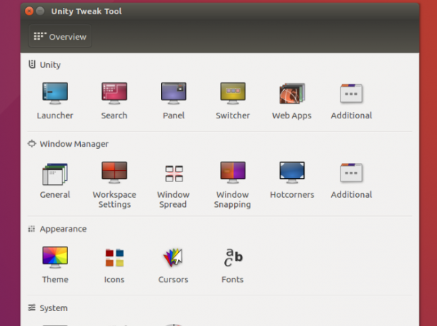 Tilpass Ubuntu 16.04 LTS med Unity Tweak Tool