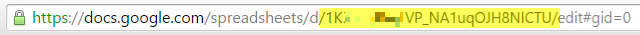 Google Sheets ID