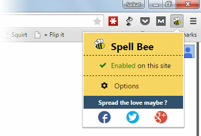 SpellBee - Chrome-utvidelse for utdanning