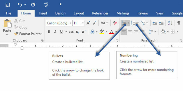 MS Word - Lag lister