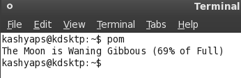 Spill spill inne i Linux Terminal pom