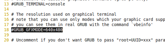 grub2 splash-bilde