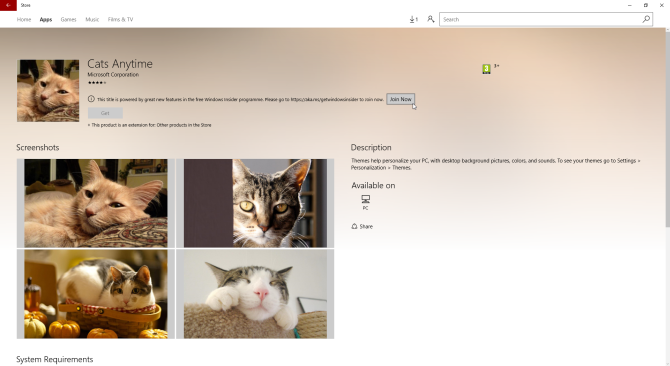 windows 10 temakatter overalt