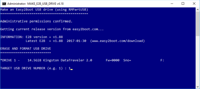 Hvordan lage en Bootable Multiboot USB for Windows og Linux Easy2Boot USB Creator