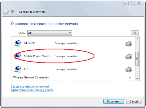 hvordan du bruker mobiltelefon som modem
