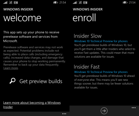 BUO-windows-w10phone Registrer på