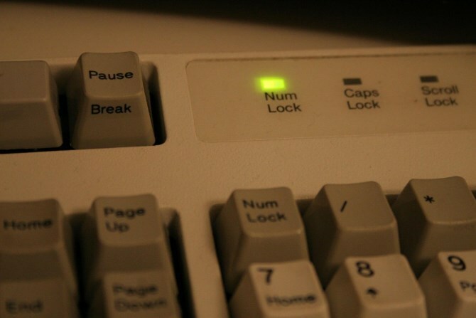 Num Lock tastaturlys