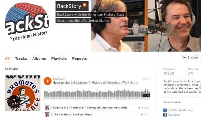 BackStory Podcast på SoundCloud