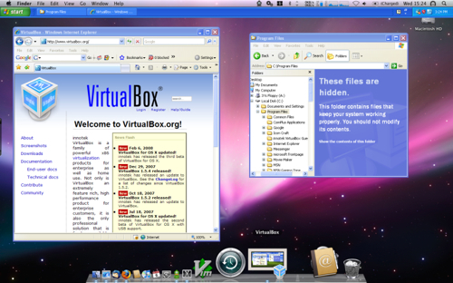 Virtualbox på Mac OS X