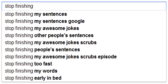 interessant google suggest