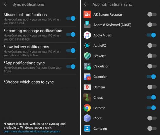sync-android-varslinger-Windows-action-sentrum-sync-velge-apps