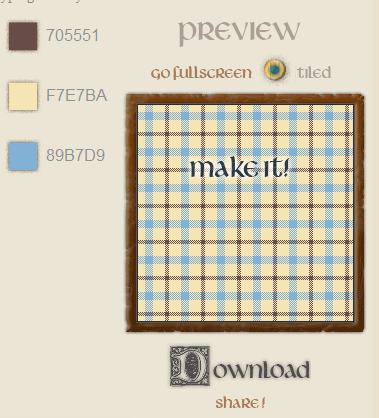 TartanMaker: Online Tartan Pattern Maker image thumb56