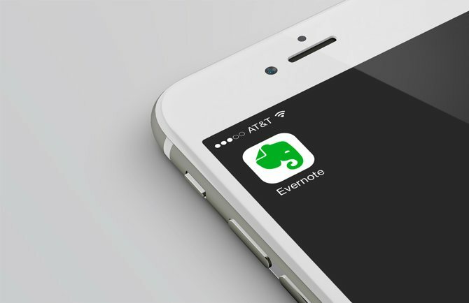 Slik skriver du en ebok: Evernote-ikon