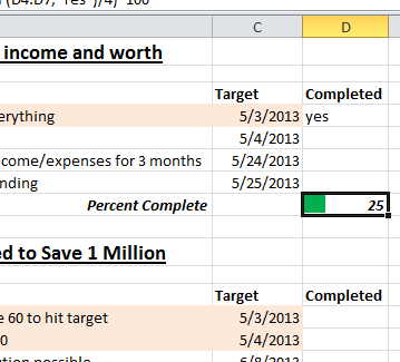 Bruk Excel- og Google-oppgaver for å lage det beste målstyringsverktøyet som noensinne er utmerket16