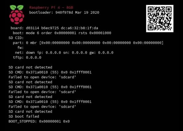 Raspberry Pi 4 8GB Lakka-feil