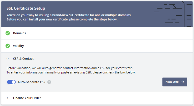 Konfigurer SSL-sertifikatet ditt