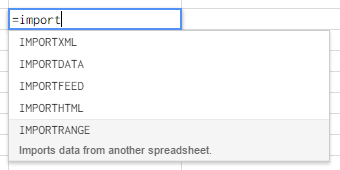 Formel Auto Suggest