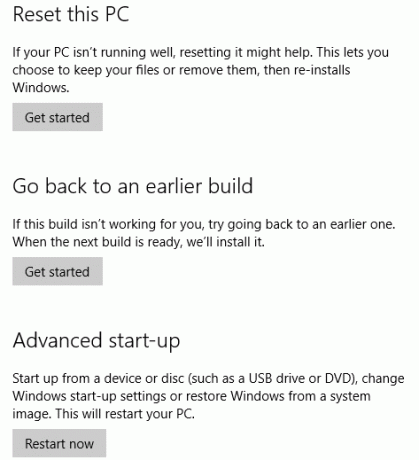 Slik endrer du oppstartsrekkefølgen på din PC (slik at du kan starte fra USB) muo windows w10-innstillinger personverngjenoppretting