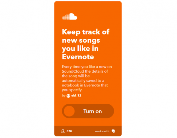 Den ultimate IFTTT-guiden: Bruk nettets kraftigste verktøy som en Pro 41IFTTT SoundCloudToEvernote