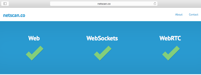 WebRTC-suksess