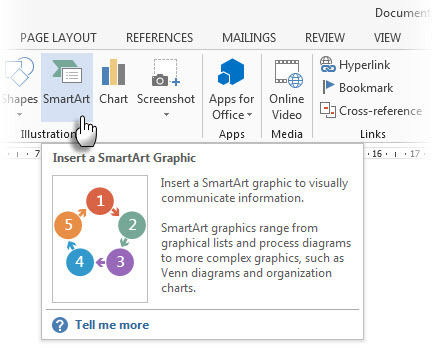 Microsoft Word Tool Tips