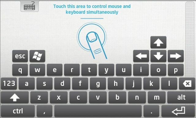 hvordan å bruke-android-telefon-tablett-as-mus-tastatur-trackpad-for-windows-Intel-Remote-Keyboard-landskapet