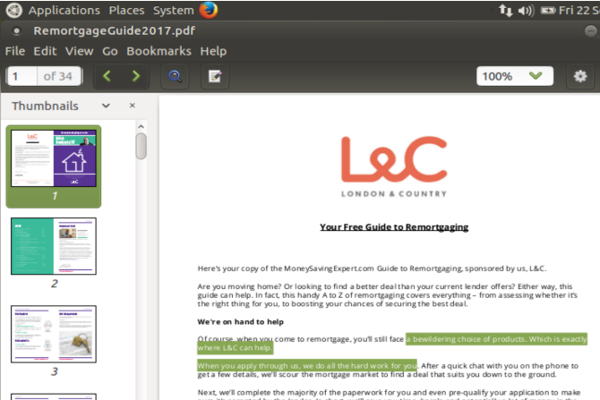 7 beste Linux PDF-seere - og Adobe Reader er bare en av dem som muo linux pdf-apper viser
