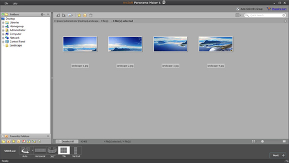 Sy sammen panoramabilder med Arcsoft Panorama Maker 6 [Giveaway] panorama maker 6 ss1