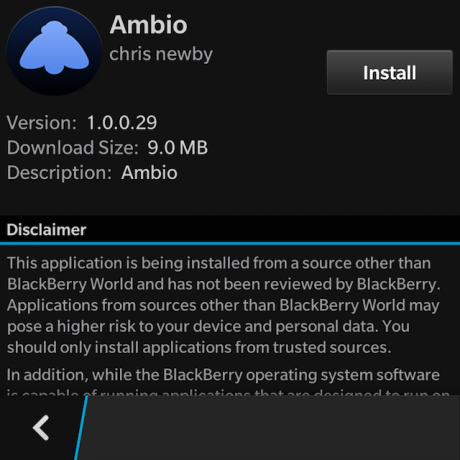 blackberry-Ambio-install