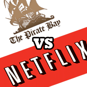 Er Netflix løsningen på piratkopiering? [Opinion] inneholdt piratebay vs netflix