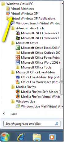 Windows 7 XP-modus