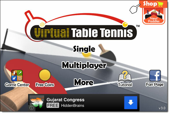 ping pong for ipad