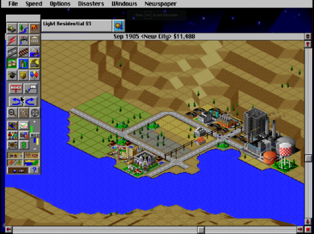 nettleser bybygger simcity 2000