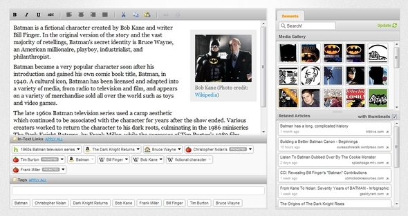 5 nettbaserte verktøy for enhver nettleser som enhver forfatter skal bruke Zemanta med redaktør
