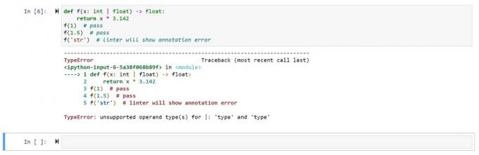 Kommentarfeil i Python