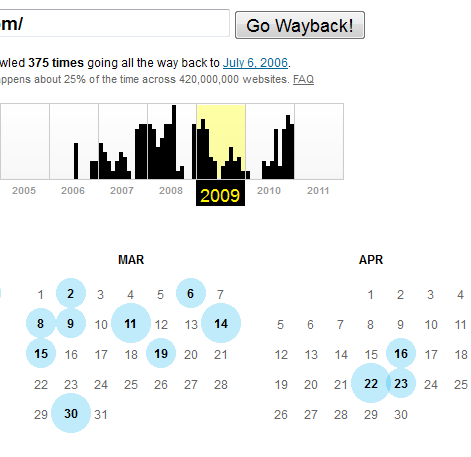 cache fra internett wayback-maskin