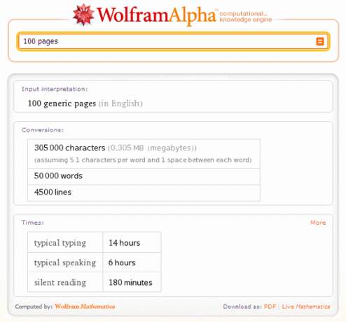 10 søkeord for å sette Wolfram Alpha til god bruk av hverdags Wolfram-ord1