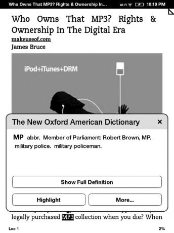 Skjulte tenne funksjoner du trenger å vite om Highlight Dictionary MP3