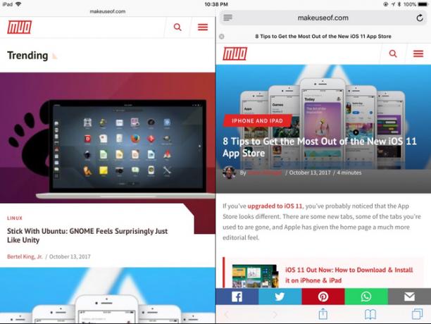 mangler funksjoner ios flerrute