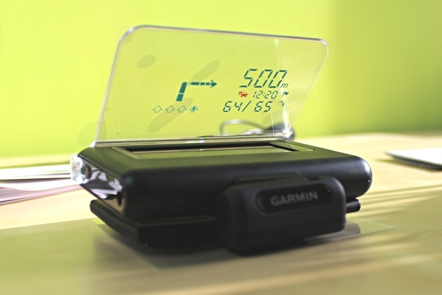 garmin head up display projektor gjennomgang