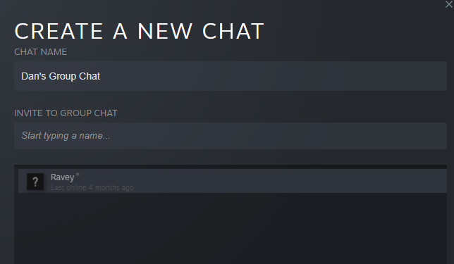 steam chat gruppe