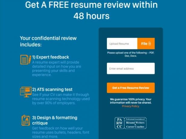 ZipJob Resume Review Tool