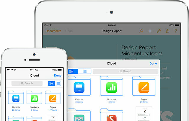 Hva er nytt i iOS 8? iclouddrive