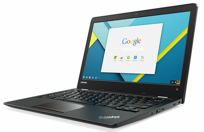 Den beste Chromebook for ytelse i 2017 chromebook lenovo thinkpad 13